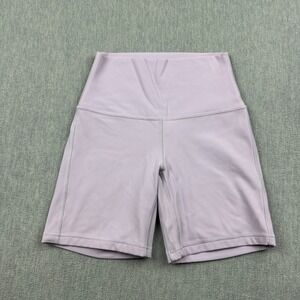 Lululemon Shorts Womens 4 Purple Align High Rise Workout Active Workout Gym Yoga
